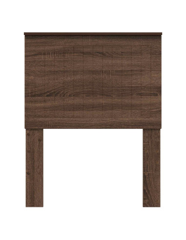 Testiera con testiera Rovere Marrone 75 cm Legno multistrato