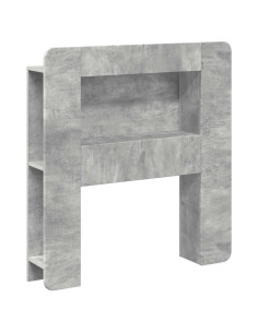 Testata del letto Grigio Cemento Legno ingegnerizzato