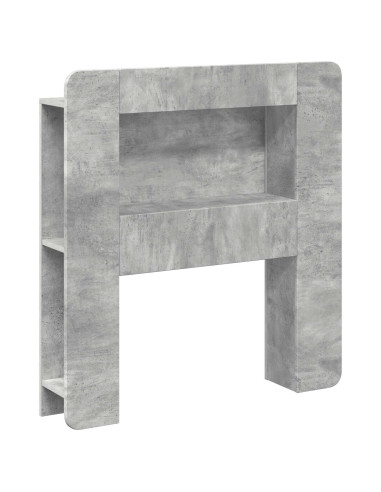 Testata del letto Grigio Cemento Legno ingegnerizzato