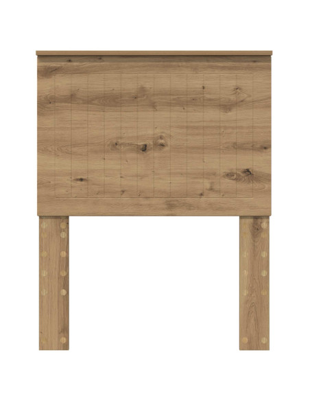Testiera Rovere artigianale 75 cm Legno multistrato