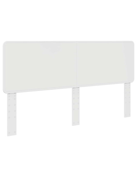 Testiera con testiera Bianco 200 cm Legno multistrato