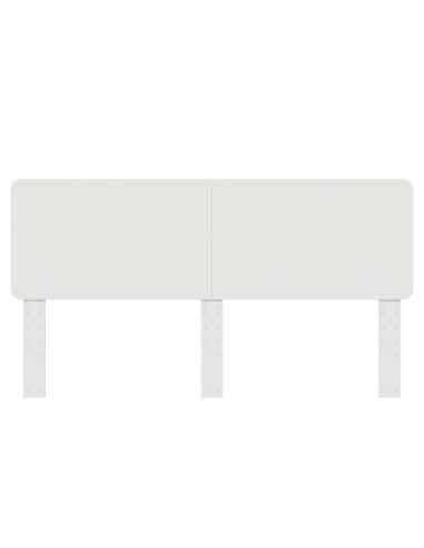Testiera con testiera Bianco Lucido 200 cm Legno multistrato