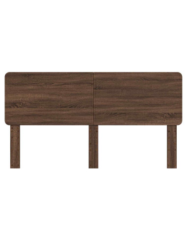 Testiera con testiera Rovere Marrone 200 cm Legno multistrato