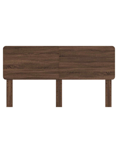 Testiera con testiera Rovere Marrone 200 cm Legno multistrato
