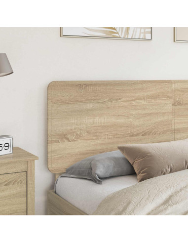 Testiera con testiera Rovere Sonoma 180 cm Legno multistrato