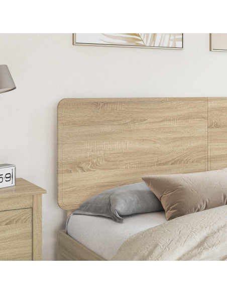 Testiera con testiera Rovere Sonoma 180 cm Legno multistrato