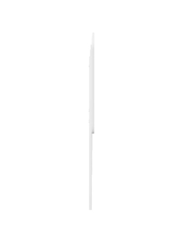 Testiera con testiera Bianco Lucido 180 cm Legno multistrato