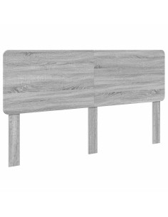 Testiera con testiera Grigio Sonoma 180 cm Legno multistrato 2
