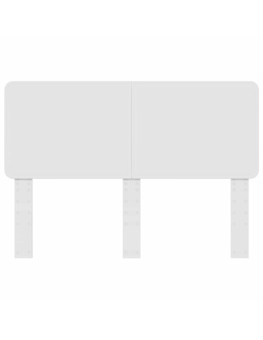 Testiera con testiera Bianco 160 cm Legno multistrato