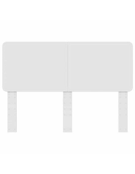 Testiera con testiera Bianco 160 cm Legno multistrato