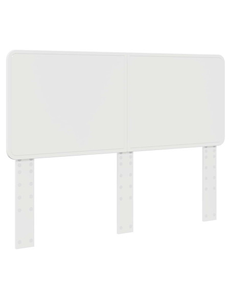 Testiera con testiera Bianco Lucido 160 cm Legno multistrato