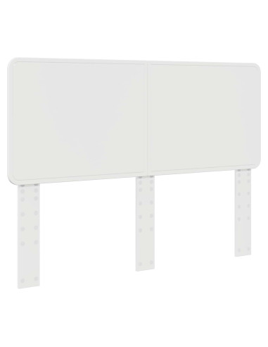 Testiera con testiera Bianco Lucido 150 cm Legno multistrato