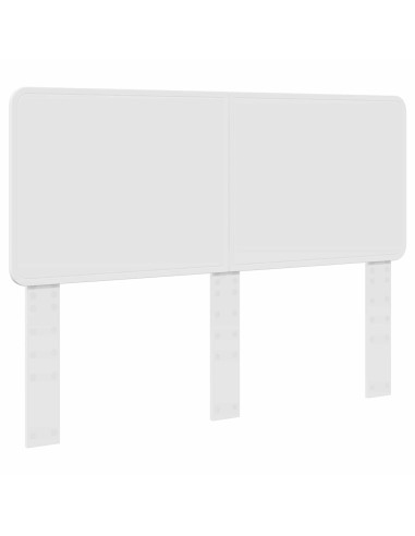 Testiera con testiera Bianco 140 cm Legno multistrato