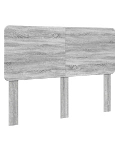 Testiera con testiera Grigio Sonoma 140 cm Legno multistrato 2