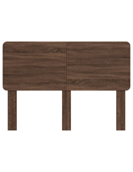 Testiera con testiera Rovere Marrone 140 cm Legno multistrato