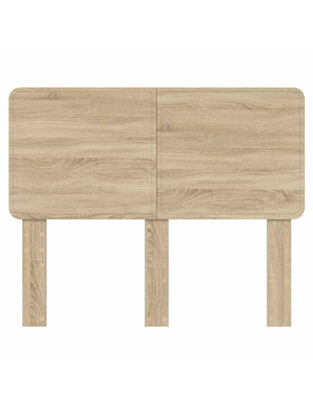 Testiera con testiera Rovere Sonoma 135 cm Legno multistrato