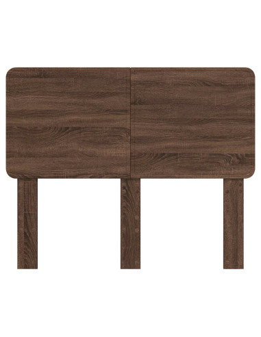 Testiera con testiera Rovere Marrone 135 cm Legno multistrato