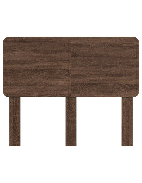Testiera con testiera Rovere Marrone 135 cm Legno multistrato