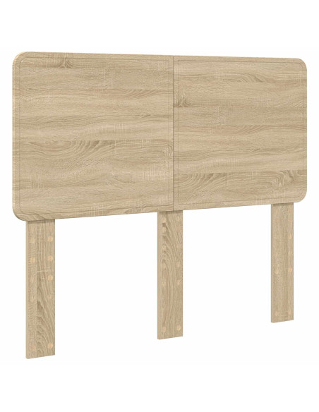 Testiera con testiera Rovere Sonoma 120 cm Legno multistrato