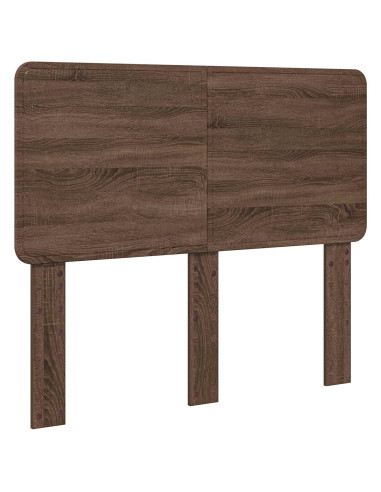 Testiera con testiera Rovere Marrone 120 cm Legno multistrato