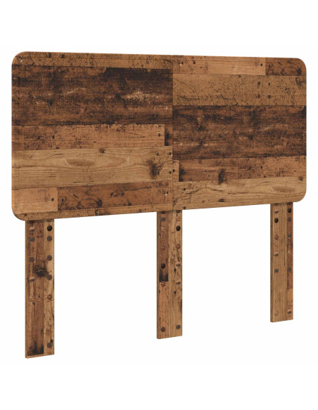Testiera con testiera Legno vecchio 120 cm Legno multistrato