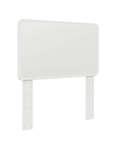 Testiera con testiera Bianco 100 cm Legno multistrato 2