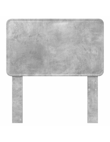 Testiera con testiera Grigio cemento 100 cm Legno multistrato