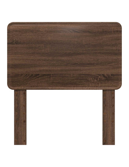 Testiera con testiera Rovere Marrone 100 cm Legno multistrato