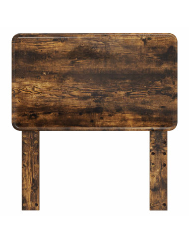 Testiera con testiera Rovere fumé 80 cm Legno multistrato