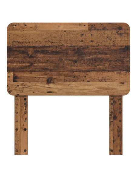 Testiera con testiera Legno vecchio 80 cm Legno multistrato