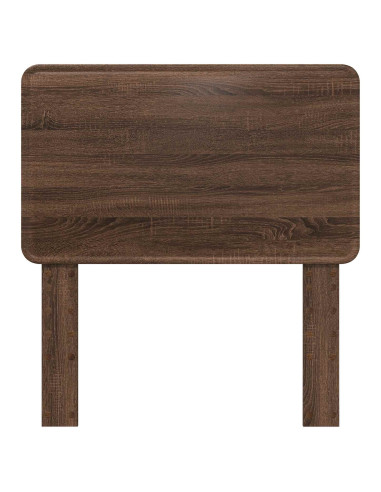 Testiera con testiera Rovere Marrone 75 cm Legno multistrato