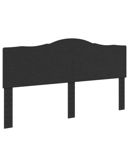 Testiera con testiera Rovere Nero 200 cm Legno multistrato