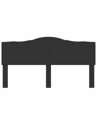 Testiera con testiera Rovere Nero 180 cm Legno multistrato