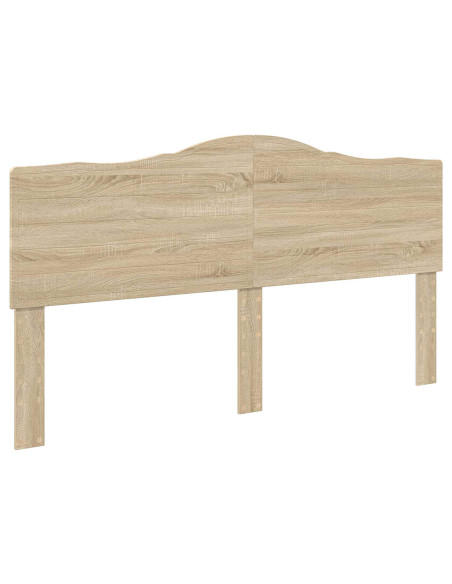 Testiera con testiera Rovere Sonoma 180 cm Legno multistrato