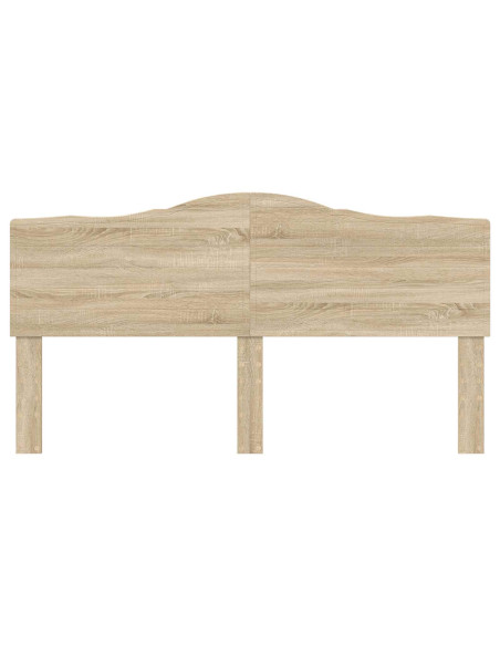 Testiera con testiera Rovere Sonoma 180 cm Legno multistrato