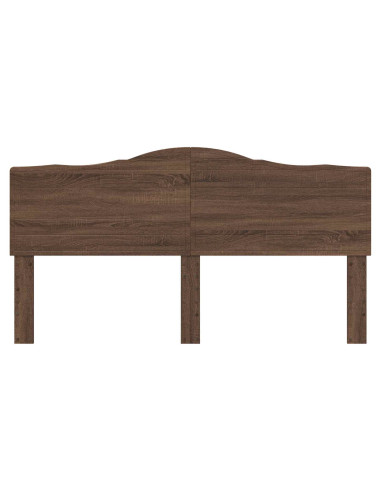 Testiera con testiera Rovere Marrone 180 cm Legno multistrato