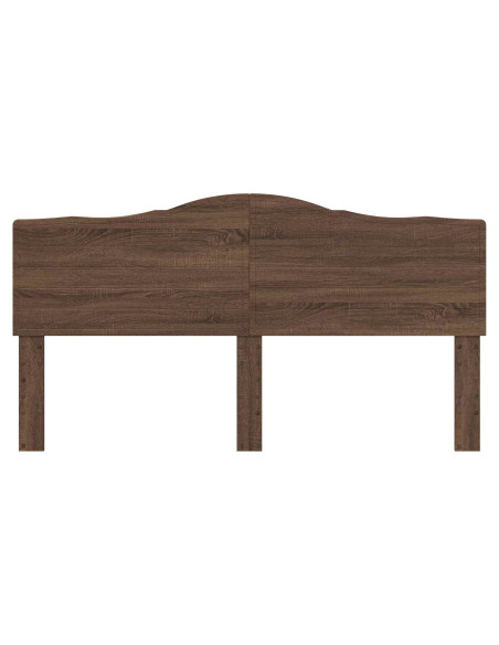 Testiera con testiera Rovere Marrone 180 cm Legno multistrato