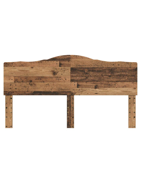 Testiera con testiera Legno vecchio 180 cm Legno multistrato