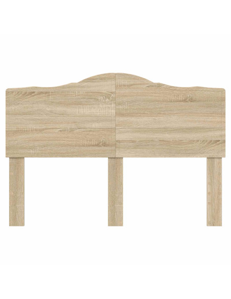 Testiera con testiera Rovere Sonoma 160 cm Legno multistrato