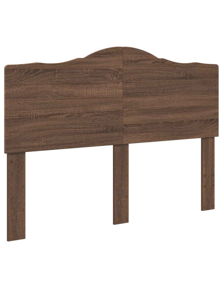 Testiera con testiera Rovere Marrone 160 cm Legno multistrato