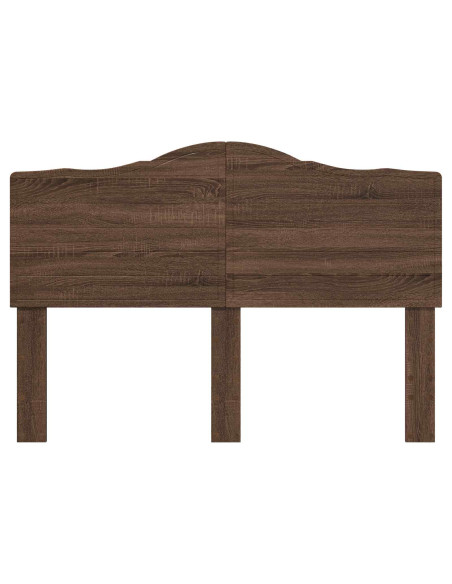 Testiera con testiera Rovere Marrone 160 cm Legno multistrato