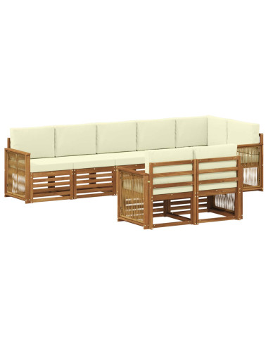 Set divani Legno di Acacia Massello