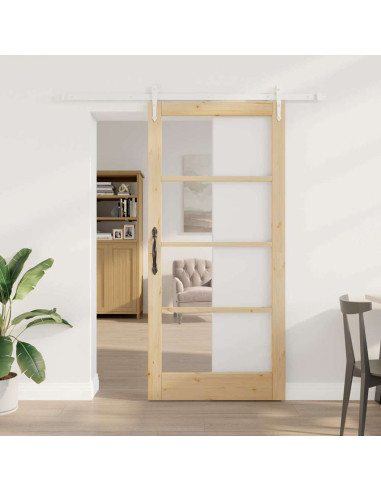 Porta scorrevole Naturale 93 x 202 cm