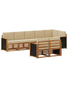 Set divani Legno di Acacia Massello