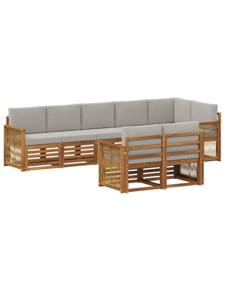 Set divani Legno di Acacia Massello