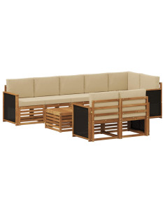 Set divani Legno di Acacia Massello