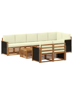 Set divani Legno di Acacia Massello