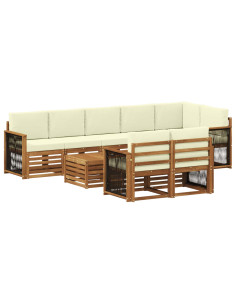 Set divani Legno di Acacia Massello