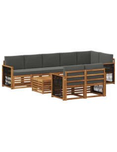 Set divani Legno di Acacia Massello