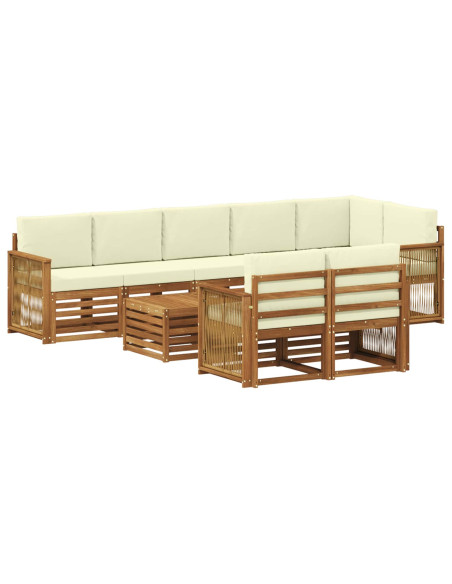 Set divani Legno di Acacia Massello